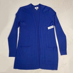 NWT Old Navy cardigan, royal blue, XS